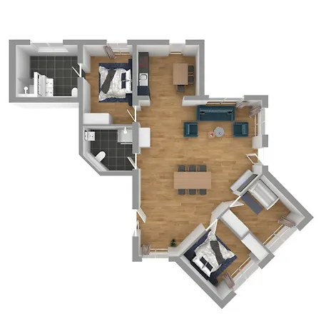 Appartement Kuestenloft-leuchturm *